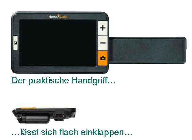 EXPLORE 5 HD – kleine elektronische Lupe