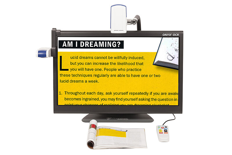 Onyx OCR – Bildschirmlesegerät mit OCR-Funktion